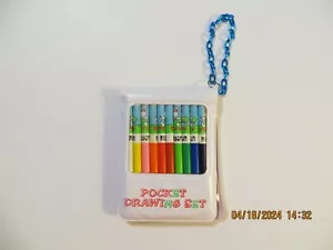 Mini Set Disegno Tascata Matita Nastro Vintage NOS 1976 - Foto 1 di 4