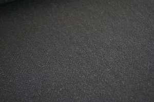 Tweedmaterial Meterware oder Hof in schlichtschwarz mit Herringbone Muster - Bild 1 von 11