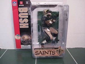 Figurina McFarlane Reggie Bush New Orleans Saints NFL serie 14 - Foto 1 di 1
