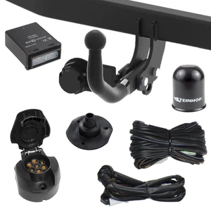 Anhängerkupplung starr +7p ES für Skoda Octavia 2 II 1Z / 3T 04-13 Fließheck - Bild 1 von 12