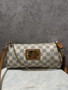 Louis Vuitton Umhängetasche Eva Clutch Damier Ebene Kette - Bild 1 von 18