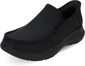 Skechers Slipper Parson Oswin Herren 9 Schwarz Relaxed Fit Halbschuhe Leder Schuhe - Bild 1 von 5