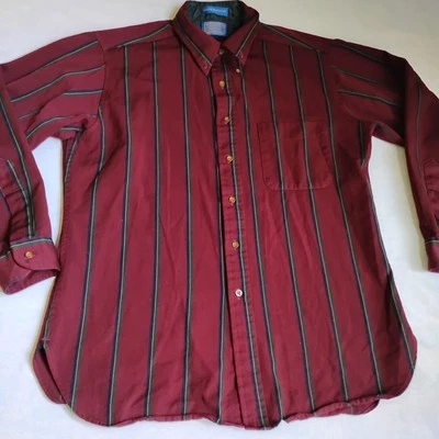 Pendleton Shirt Mens Large Button Down Wool Chest Pocket Classic Sir Vintage  - Image 1 of 4