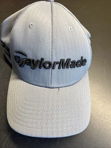 TaylorMade TP5 M1 Gray Adjustable Cap Golf Hat c13 - Picture 1 of 11