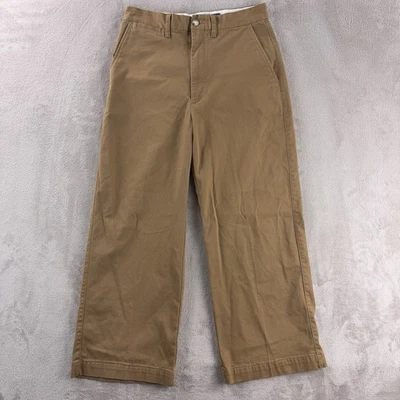Pantalones chinos Polo Ralph Lauren para mujer talla 8 marrón pierna ancha informales algodón Foto 1 de 4