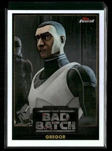 2022 Topps Finest Star Wars #BB-13 Gregor The Bad Batch - Picture 1 of 2