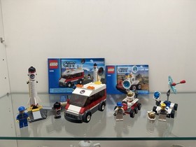 Lego City Space Lot 3365 3366 30315 100% Complete No Box