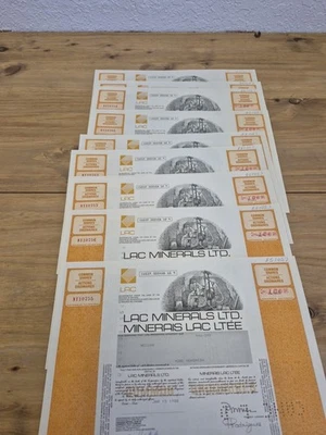 Lot Of LAC Minerals Bonds - Image 1 of 4