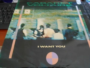 Cabaret Voltaire - "I Want You / Drink Your Poison . C.O.M.A." VIRGIN 12" Single - Picture 1 of 4