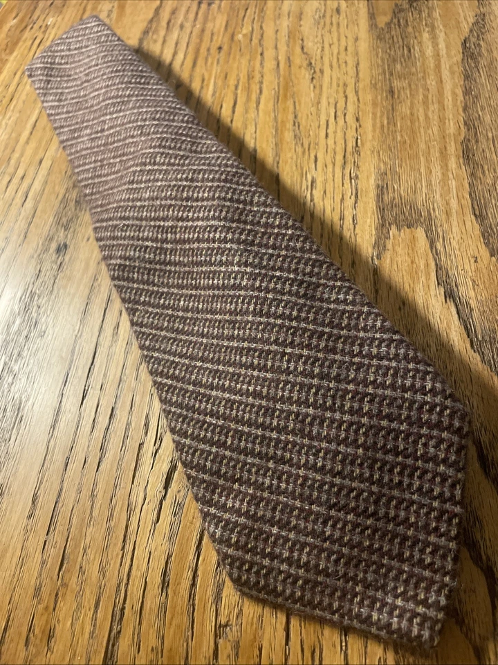 Corbata gruesa 100 % cachemir Luciano Barbera usada en excelente estado para hombre de diseñador hecha en Italia Foto 1 de 4