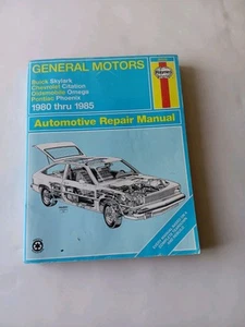 Buick Skylark Chevrolet Citation Oldsmobile Omega Pontiac Phoenix Manual 1980-85 - Picture 1 of 5