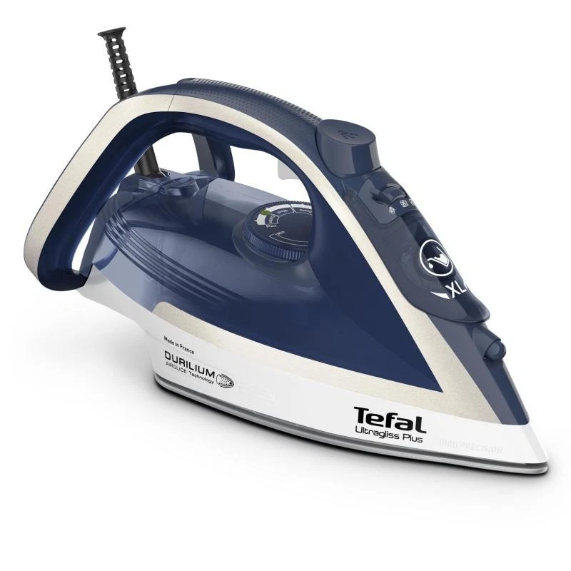Tefal Ultimate Pure FV6812E0 ferro da stiro Ferro a vapore 2800 W Blu, Argento - Immagine 1 di 1