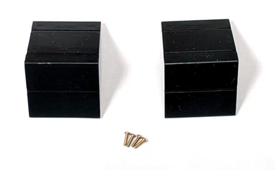 Nintendo NES-001 Top Shell Black Bezel Covers & Replacement Screws - Image 1 of 4