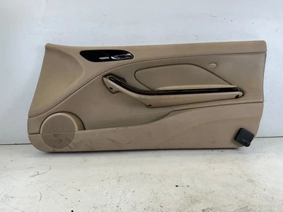 BMW 330CI Right Front Coupe Convertible Door Card Panel Tan E46 00-06 OEM 325CI - Image 1 of 4