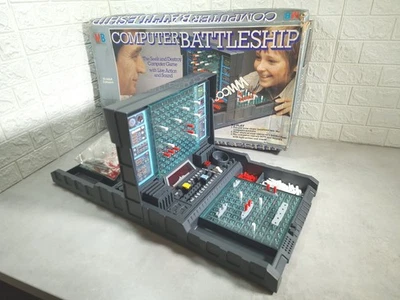 MB Computer Battleship Vintage Board Strategy Game 1977 Boxed Complete Working - Image 1 of 4