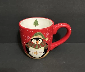 Zertifiziert International Becca Barton Pinguin Weihnachten Tasse 18oz Handbedruckt - Bild 1 von 19