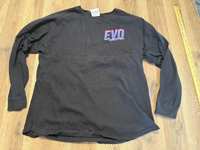 Camisa J. America Para Hombre Talla Grande, Negra Púrpura Rosa Azul, Estampado EVO Powersport Foto 1 de 4