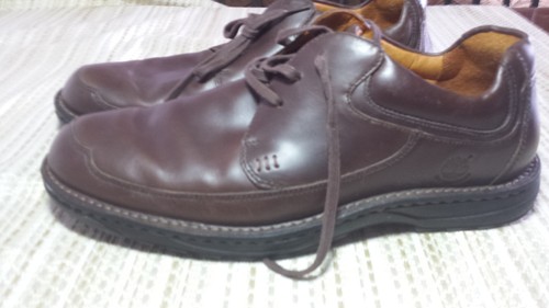 Scarpa uomo Timberland Smart Comfort System taglia 10 10 5 pelle marrone