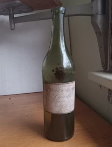 1852 DATIERT ALFRED MORTON'S LEOVILLE BORDEAUX ORIGINAL BESCHRIFTETE WEINFLASCHE SELTEN! - Bild 1 von 11