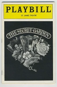 THE SECRET GARDEN, PLAYBILL, JULY 1992, ST. JAMES THEATRE - Picture 1 of 2