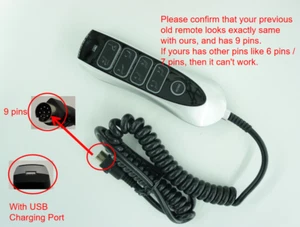 Remote Control For Barcalounger Livingston Power Lift Chair Recliner With USB - Picture 1 of 5