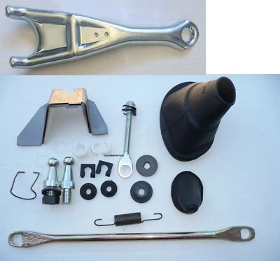 1966-70 Charger GTX 4-Speed Clutch Linkage Rod Frame Crank Fork Bracket Manual - Image 1 of 2
