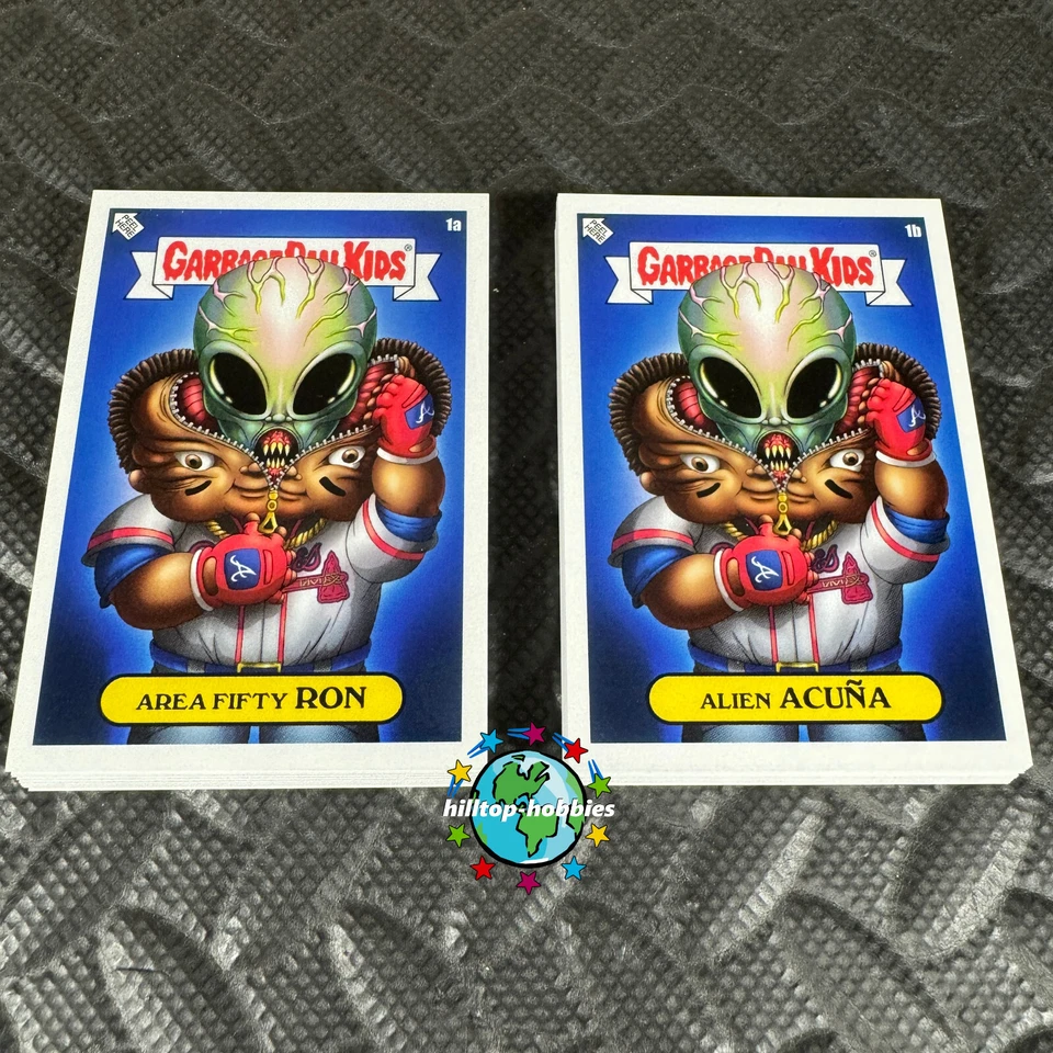 2022 TOPPS GARBAGE PAIL KIDS X ALEX PARDEE MLB 2 COMPLETE 30-CARD A/B BASE SET - Image 1 of 1