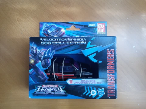 Hasbro Transformers Legacy Velocitron Speedia 500 Collection Burn Out Cover