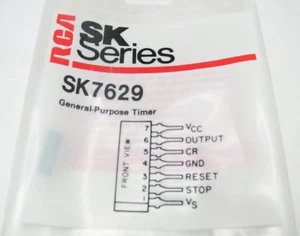 RCA SK7629 - Timer per uso generale - 7 pin SIP IC, NOS - Foto 1 di 1