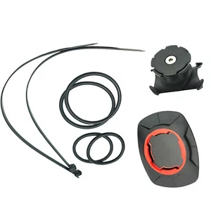 Cell Phone Mount Holder GPS Motorcycle MTB Bike Bicycle Bracket W/ Rubber Band - Photo 1 sur 16