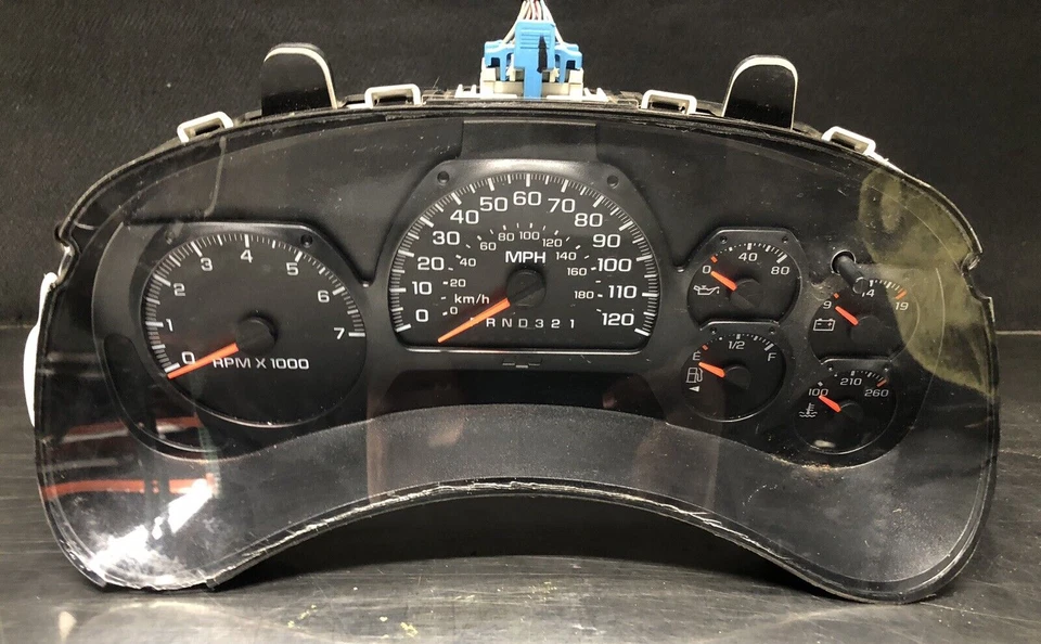 Chevrolet Trailblazer 2006-2009 cuadro de instrumentos velocímetro Foto 1 de 4