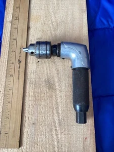Vtg Supreme Chuck Model No. 4A 0-1/4 CAP 3/8-24 THD w/Right Angle Drill Attach. - Picture 1 of 9