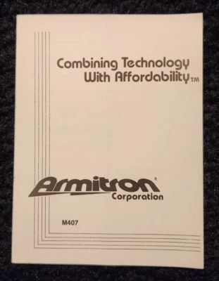 ARMITRON инструкция руководство винтажный электронный игры часы LCD редкая M407 - Изображение 1 из 4