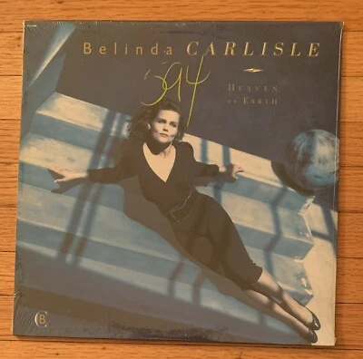 BELINDA CARLISLE  HEAVEN ON EARTH FACTORY SEALED 1987 1st PRESS VINYL LP RECORD - Image 1 of 4
