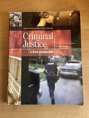 Criminal Justice - A Brief Introduction: Frank Schmalleger - Image 1 of 4
