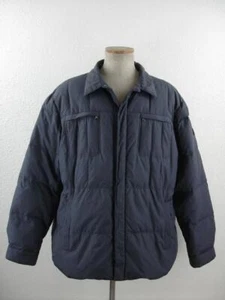Men's XXL Hawke & Co. Gray Packable Puffer Down Insulated Quilted Shirt Jacket - Picture 1 of 20