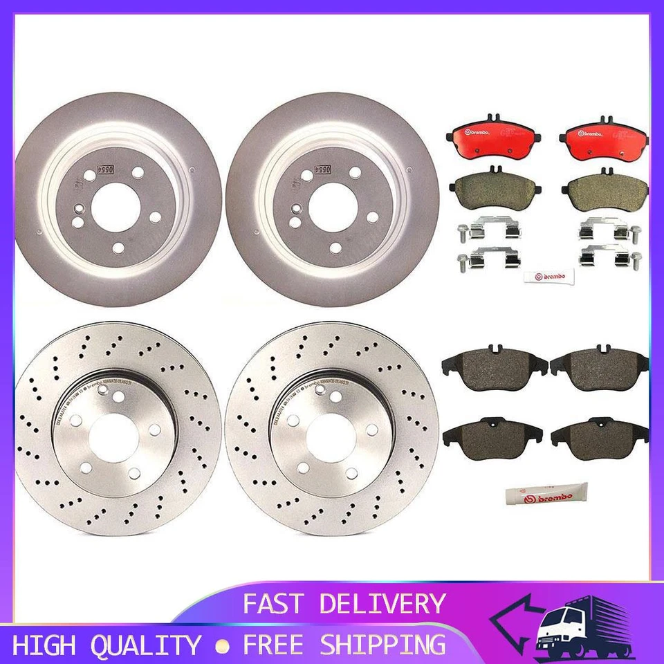 Pastillas de freno rotores de freno para Mercedes-Benz C300 2012 2011 2010 2009 2008 Foto 1 de 1