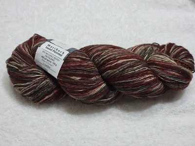 HILO DE LANA MERINO PINTADO A MANO PUNTA MERISOCK 100 GRAMOS COLOR HP73 TONOS TIERRA Foto 1 de 4