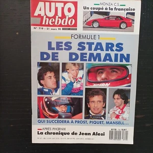 Auto hebdo N°719 toyota Celica Turbo 4WD Audi Coupé Quattro 20v 12h Sebring 1990 - Picture 1 of 2