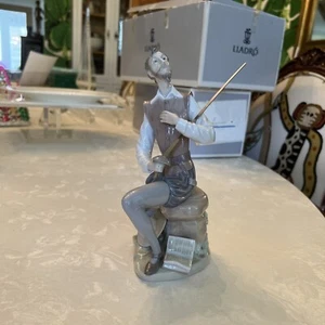 VINTAGE LLADRO DON QUIXOTE "ORATION" PORCELAIN FIGURINE # 5357 - RETIRED - Picture 1 of 5