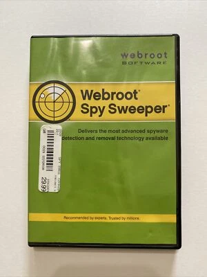 Webroot Spy Sweeper (Windows 98 SE, 2000, Me, XP) CD W/ KEY - Image 1 of 3