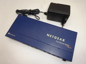 Netgear Fast Ethernet Switch FS108 8Port mit Netzteil #NT2026 - Bild 1 von 5