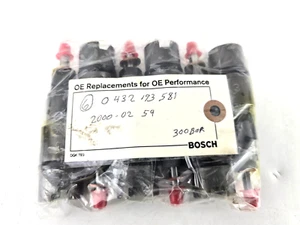 6pcs Reman Bosch Stock Injector Set 0432193581 for 2001-2002 Cummins 5.9L 245HP - Picture 1 of 6