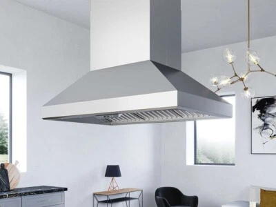 Campana extractora Zephyr 36" SS Pro Titan Island Mount AK7736AS Foto 1 de 2