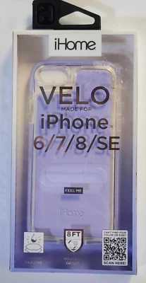 Funda para teléfono iPhone 6/7/8/SE púrpura silicona premium grado militar Foto 1 de 2