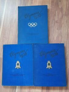 Reemtsma Sammelalbum Olympia 1932 & 1936 (Bd. 1 & 2) komplett