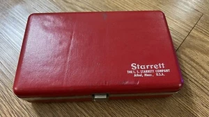 STARRETT 384 PARALELLS SET S384JZ STEEL PARALLEL 6" - Picture 1 of 3