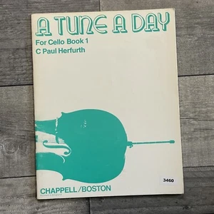 A Tune a Day for CELLO Book 1 by C Paul Herfurth (CHAPPELL / BOSTON) - Picture 1 of 3