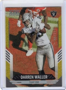 DARREN WALLER 2021 Puntuación PUNTOS DE ORO PARALELOS #7/225 - RAIDERS - Imagen 1 de 1