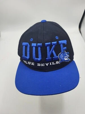 De colección Y2K Duke Blue Devils NCAA Zephyr Snapback Gorra Gorra Deportes Universidad Usada Foto 1 de 4
